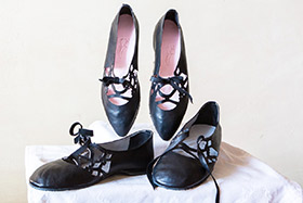 Schuhmodelle: Romeo und Julia, Foto von Holger Krüth Schuhmodelle: Romeo und Julia, Foto von Holger Krüth